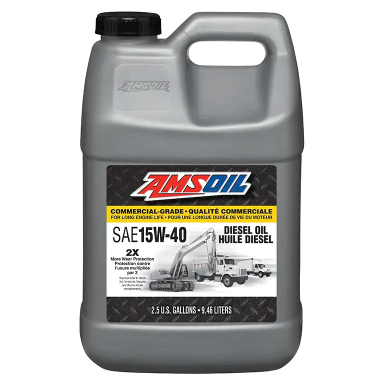 AMSOIL 15W-40 Commercial Grade Diesel Oil