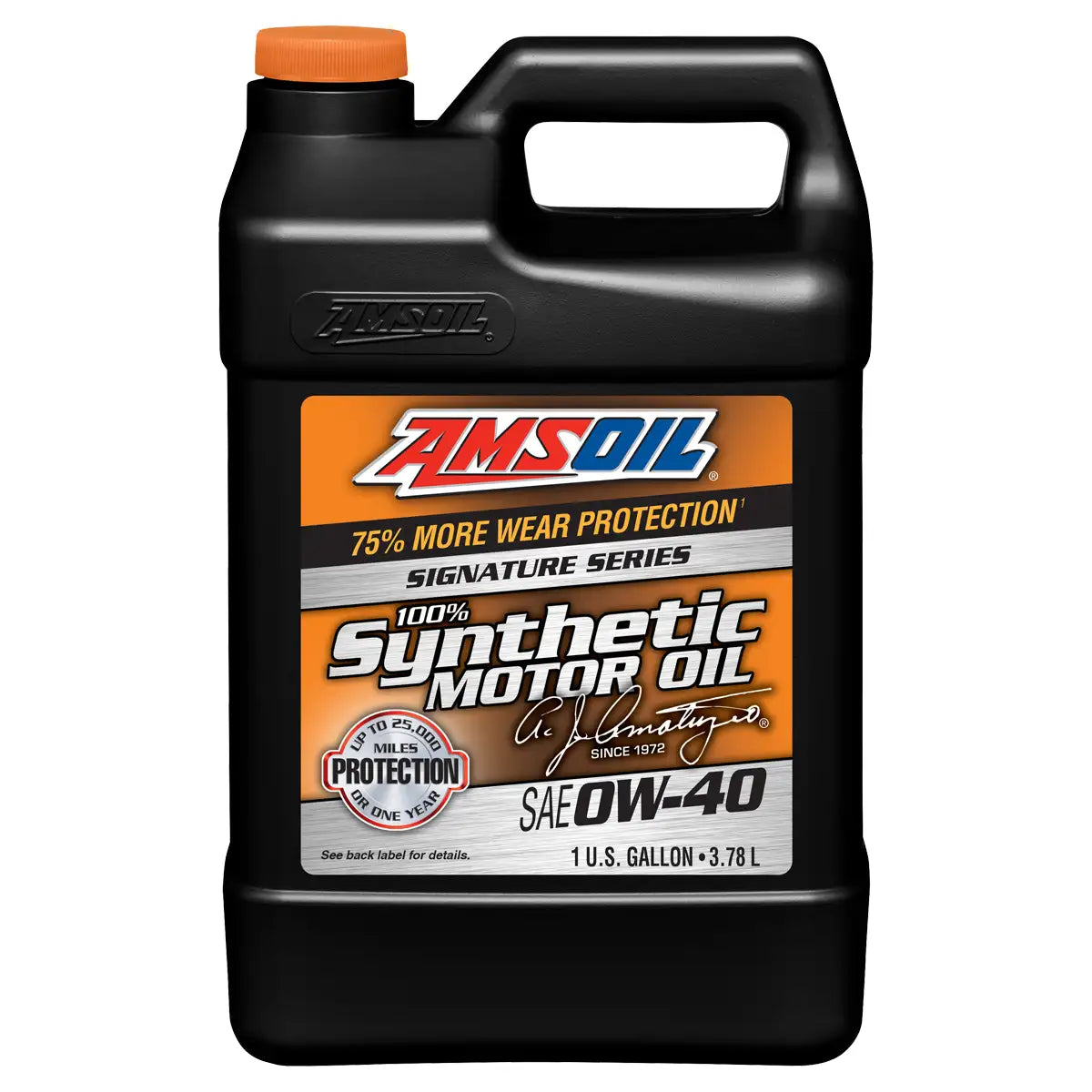 Signature Series 100% Synthetic Motor Oil 0W-40