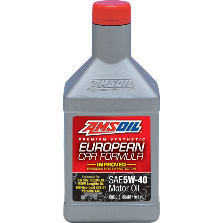 European Car Formula 5W-40 Synthetic Motor Oil