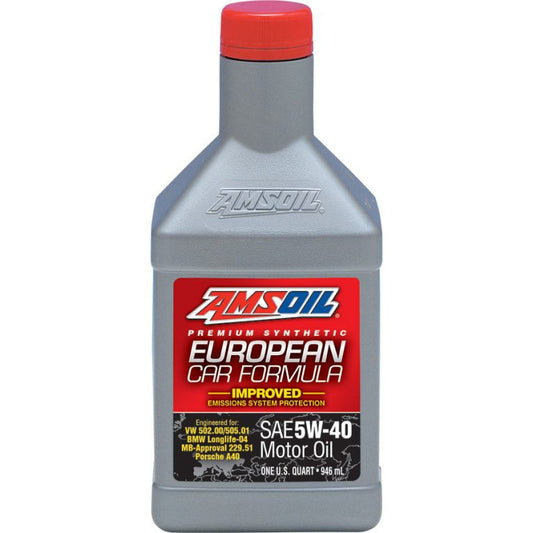 European Car Formula 5W-40 Synthetic Motor Oil