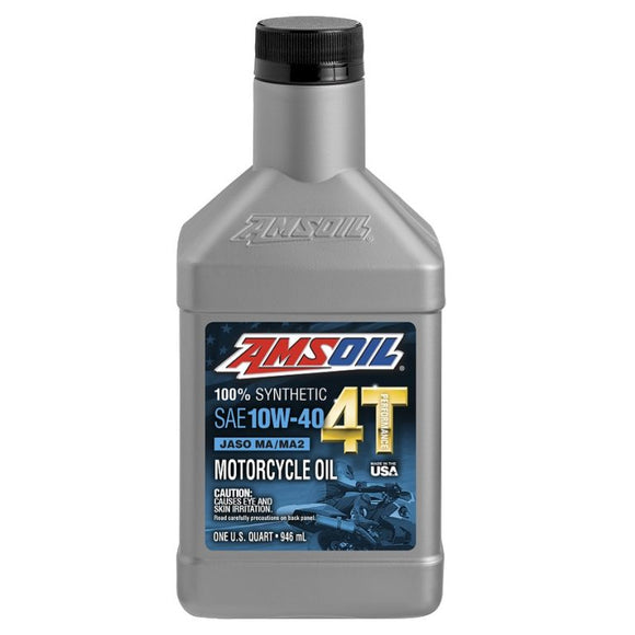 10W-40 100% Synthetic Performance Motorcycle Oil
