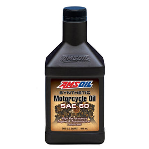SAE 60 Synthetic Motorcycle Oil